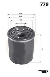 MECAFILTER (ELH4240) Фильтр масляный