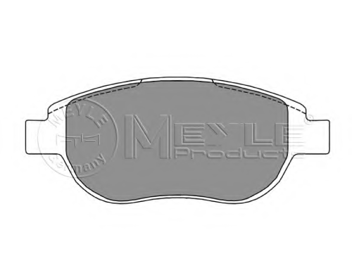 MEYLE (0252360019) Тормозные колодки