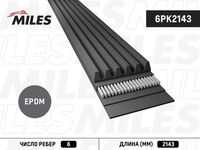 MILES (6PK2143) Ремень п/к 
