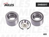 MILES (DWB0017) Подшипник ступ. CITROEN JUMPER/FIAT DUCATO/PEUGEOT BOXER 06- пер.