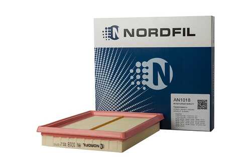 NORDFIL (AN1018) Фильтр воздушный Honda Civic V  VI  Nissan Almera I  II  Juke  Micra IV  Note  Primera I  II  