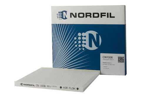 NORDFIL (CN1006) Фильтр салона Hyundai Solaris  Kia Rio III