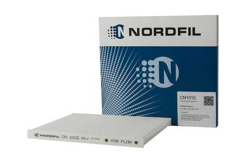 NORDFIL (CN1015) Фильтр салона Hyundai Accent IV  Tucson  Veloster  i40  Kia Carens III  Cerato II  Rio II  III  Spor