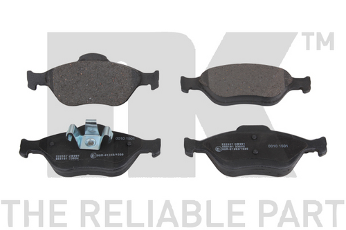 NK (222557) Колодки тормозные FORD FIESTA 95>01/01>/FUSION 01> передние
