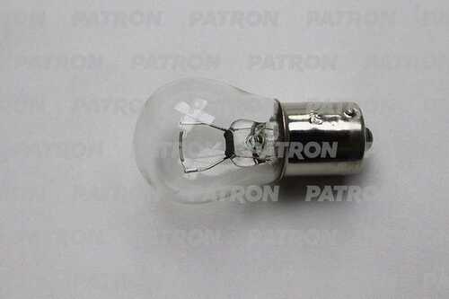 PATRON (PLS2521) Лампа накаливания (10шт в упаковке) P21W 12V 21W BA15s