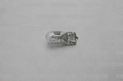 PATRON (PLT10125) Лампа накаливания (10шт в упаковке) W5W 12V 5W W2,1X9,5d PLT10125