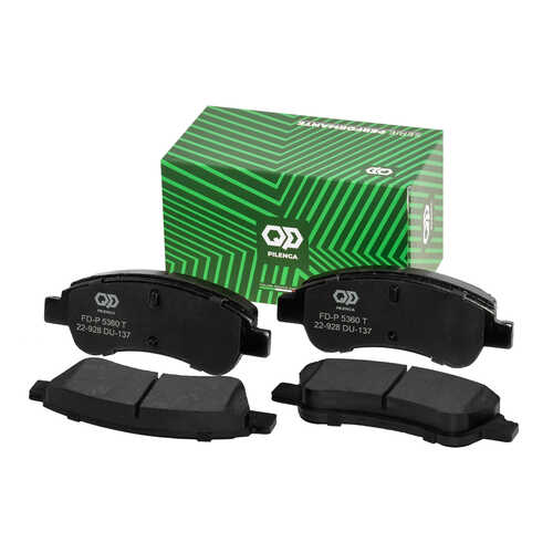PILENGA (FDP5360T) Колодки тормозные дисковые передние  усиленные