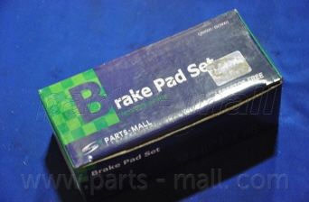 PARTS-MALL (PKC027) Колодки тормозные CHEVROLET SPARK 09- передн.