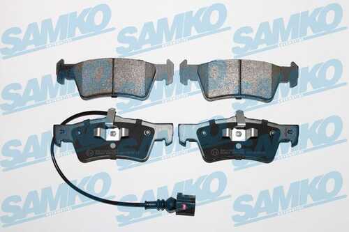 SAMKO (5SP1284A) Колодки тормозные дисковые