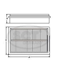 SCT (SB036) Фильтр воздушный MAZDA 232 94-