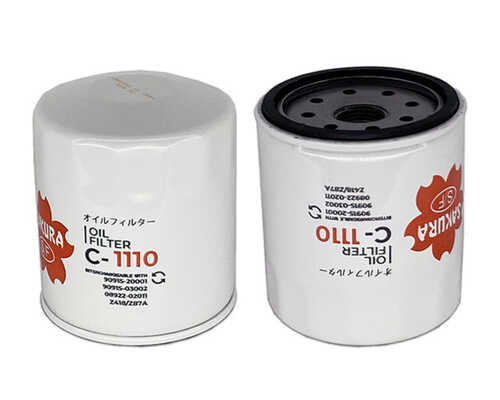 SAKURA Automotive (C1110) Фильтр масляный TOYOTA 1.4-3.4 82-