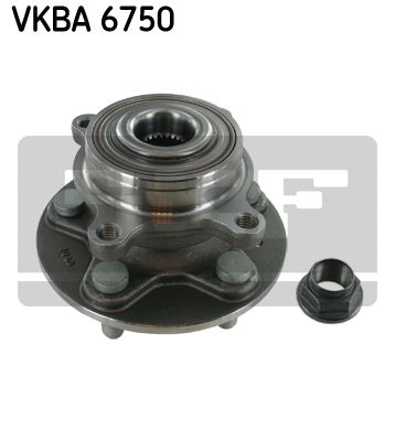 SKF (VKBA6750) Ступица колеса передн LAND ROVER: DISCOVERY III (TAA) 2.7 TD 4x4/4.0 4x4/4.0 V6 4x4/4.4 4x4 04-09, DISCOVERY IV (LA) 2.7 TD 4x4/3.0 SDV6 4x4/3.0 TD 4x4/4.0 4x4/5.0 V