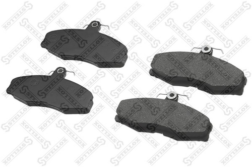 STELLOX (165000BSX) Колодки дисковые пер.с антискр. пл.