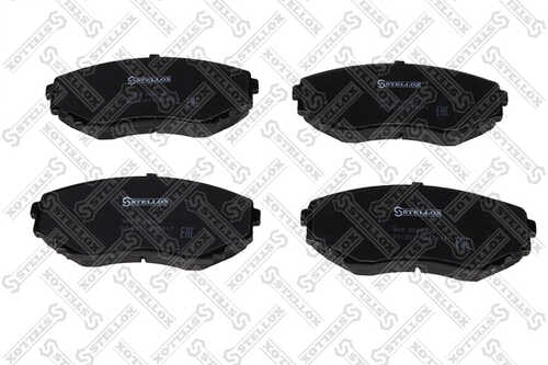 STELLOX (408000BSX) Колодки дисковые передн. (с антискрип. пластинами)