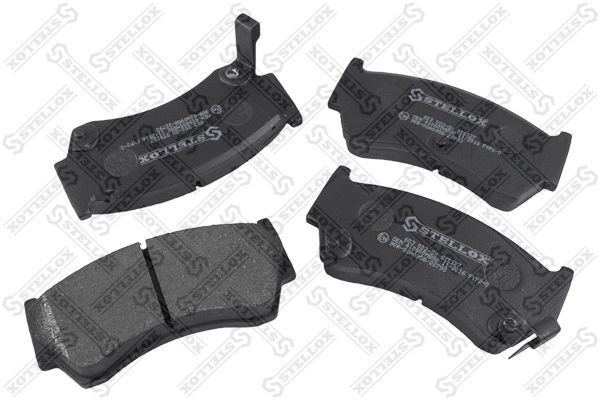 STELLOX (603002SX) Колодки дисковые п.колодки дисковые п.