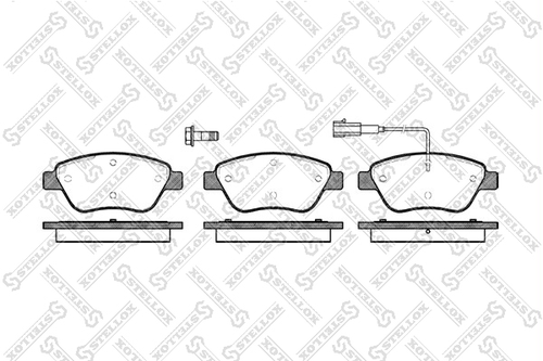 STELLOX (869001SX) Колодки тормозные дисковые™STELLOX 869001SX