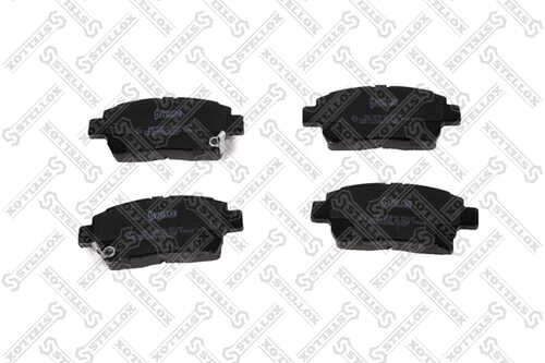 STELLOX (982002BSX) Колодки дисковые п. с антискр. пл. Toyota Corolla 1.6/1.8 01>/Priu
