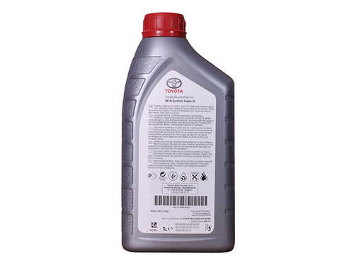 TOYOTA (0888080376GO) Масло моторное TOYOTA синт. 5W-40 1л.