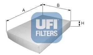 UFI (5310900) Фильтр салона SUZUKI SWIFT/SX4 05-