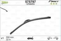 VALEO (575797) Щетка стеклоочистителя бескаркасная FIRST FLATBLADE AM под крюк 550мм