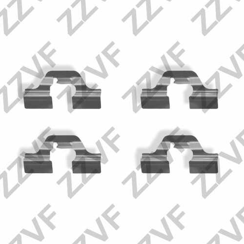 ZZVF (ZVCER241) ПРУЖИНА КРЕПЛЕНИЯ ТОРМОЗНОЙ КОЛОДКИ AUDI TTTTS (03-06), SKODA OCTAVIA ZVCER241