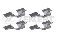 ZEKKERT (BR1467) Комплект установочный задн. торм. колодок VW Golf IV 97-  Polo III-IV 95-  Skoda Octavia (1U_) 96-  