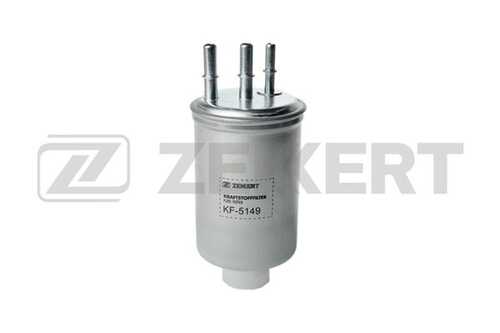 ZEKKERT (KF5149) Фильтр топл. Ford Focus 01- Mondeo III 01- Transit Connect 02- SsangYong Actyon 05- Kyron 05- R