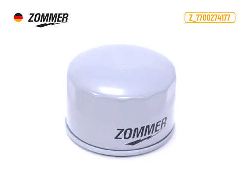 ZOMMER (Z7700274177) Фильтр масляный LADA Largus/Renault/Mitsubishi/Suzuki/Lexus/Opel