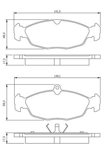 BAPCO (BP0074) Колодки тормозные дисковые передние