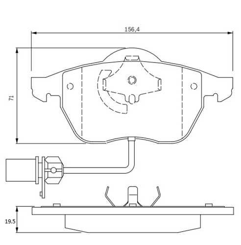 BAPCO (BP0166) Колодки тормозные дисковые передние