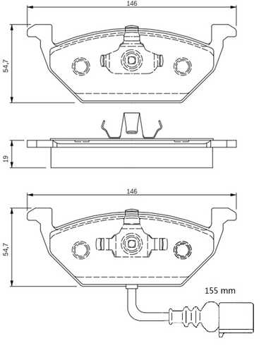 BAPCO (BP0200) Колодки тормозные дисковые