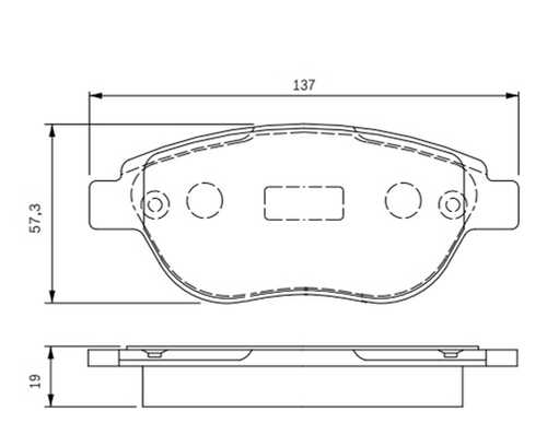 BAPCO (BP0234) Колодки тормозные дисковые передние