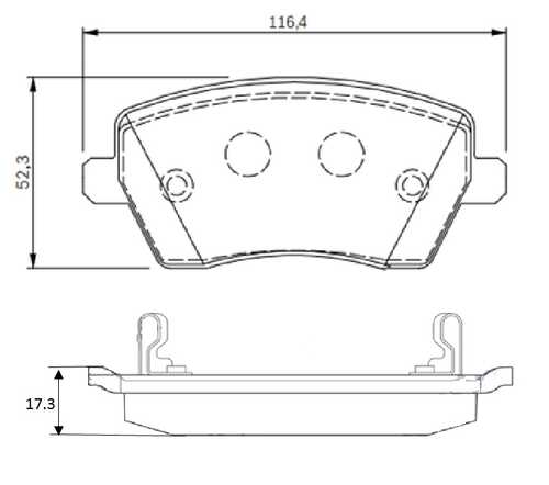 BAPCO (BP0312) Колодки тормозные LADA/NISSAN/RENAULT LARGUS/MICRA III 03-10/NOTE/CAPTUR/CLIO III,IV/DUSTER/KANGOO перед.