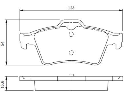 BAPCO (BP0467) Колодки тормозные FORD/MAZDA FOCUS 2/FOCUS 3/3 04- задн.