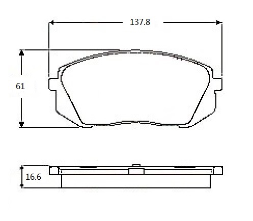 BAPCO (BP0826) Колодки тормозные дисковые