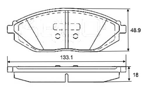 BAPCO (BP0892) Колодки тормозные дисковые BP0892,